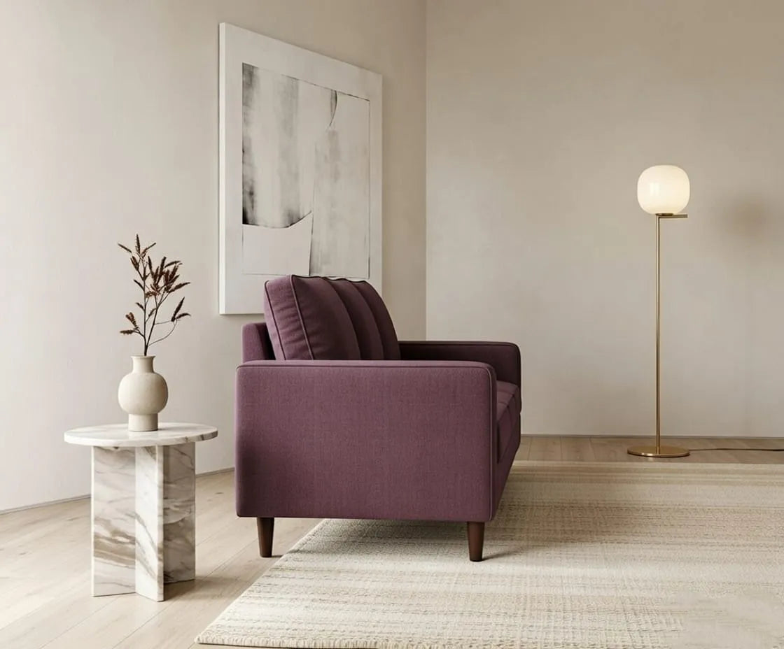 Apollo Sofa Set – Purple | Single, Two & Three Seater