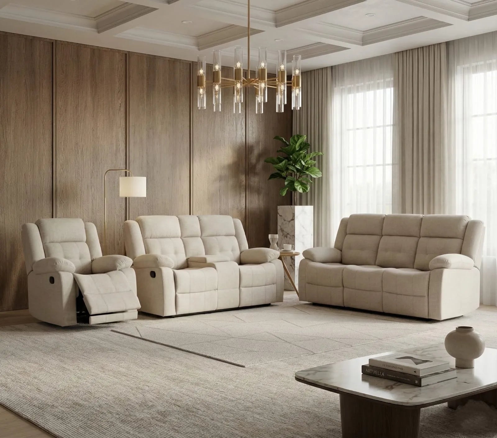 Bella Recliner – Single, Two & Three Seater Options