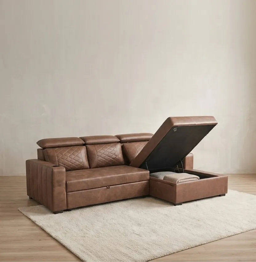 Retro Sofa Cum Bed – Convertible Comfort for Modern Living