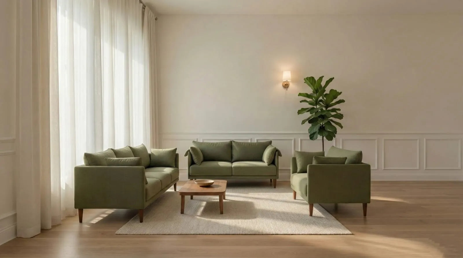 Berlin Sofa Set - Single, Two & Three Seater